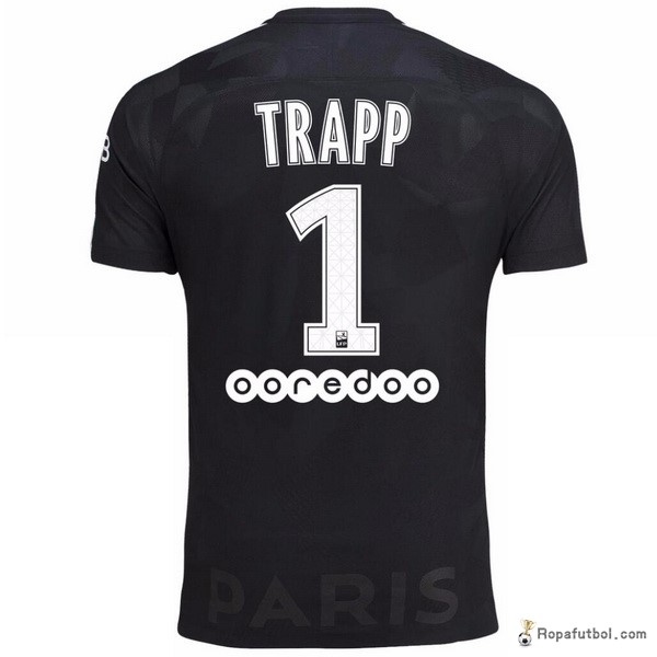 Camiseta Paris Saint Germain Replica Tercera Ropa Trapp 2017/18